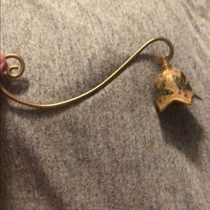 Beautiful candle snuffer with gold & brass tones